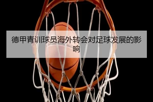 德甲青训球员海外转会对足球发展的影响